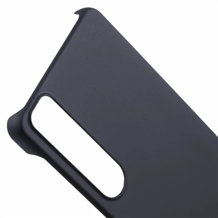 For Sony Xperia 1 VI Incomplete Cover Case Skin-touch Matte Hard PC Phone Shell
