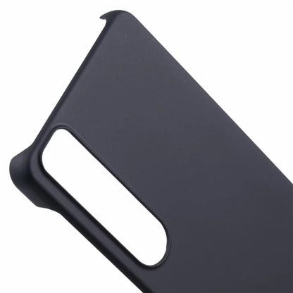 For Sony Xperia 1 VI Incomplete Cover Case Skin-touch Matte Hard PC Phone Shell