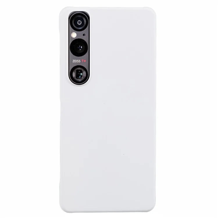 For Sony Xperia 1 VI Incomplete Cover Case Skin-touch Matte Hard PC Phone Shell