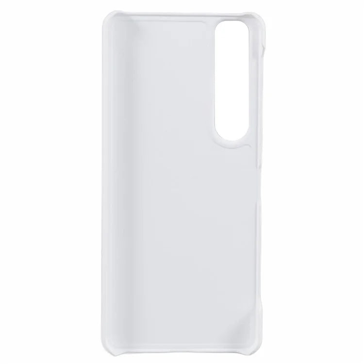 For Sony Xperia 1 VI Incomplete Cover Case Skin-touch Matte Hard PC Phone Shell