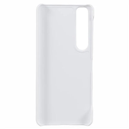 For Sony Xperia 1 VI Incomplete Cover Case Skin-touch Matte Hard PC Phone Shell