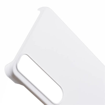 For Sony Xperia 1 VI Incomplete Cover Case Skin-touch Matte Hard PC Phone Shell