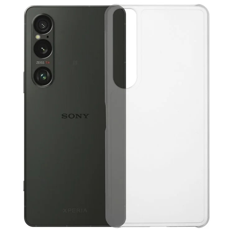 For Sony Xperia 1 VI Incomplete Cover Case Skin-touch Matte Hard PC Phone Shell