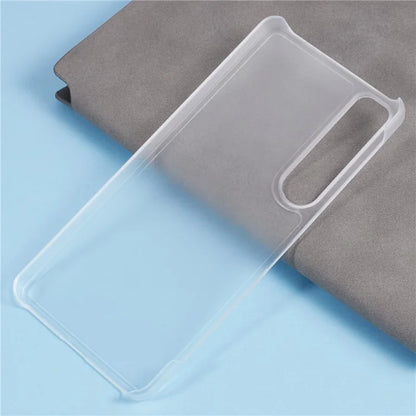 For Sony Xperia 1 VI Incomplete Cover Case Skin-touch Matte Hard PC Phone Shell