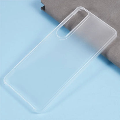 For Sony Xperia 1 VI Incomplete Cover Case Skin-touch Matte Hard PC Phone Shell