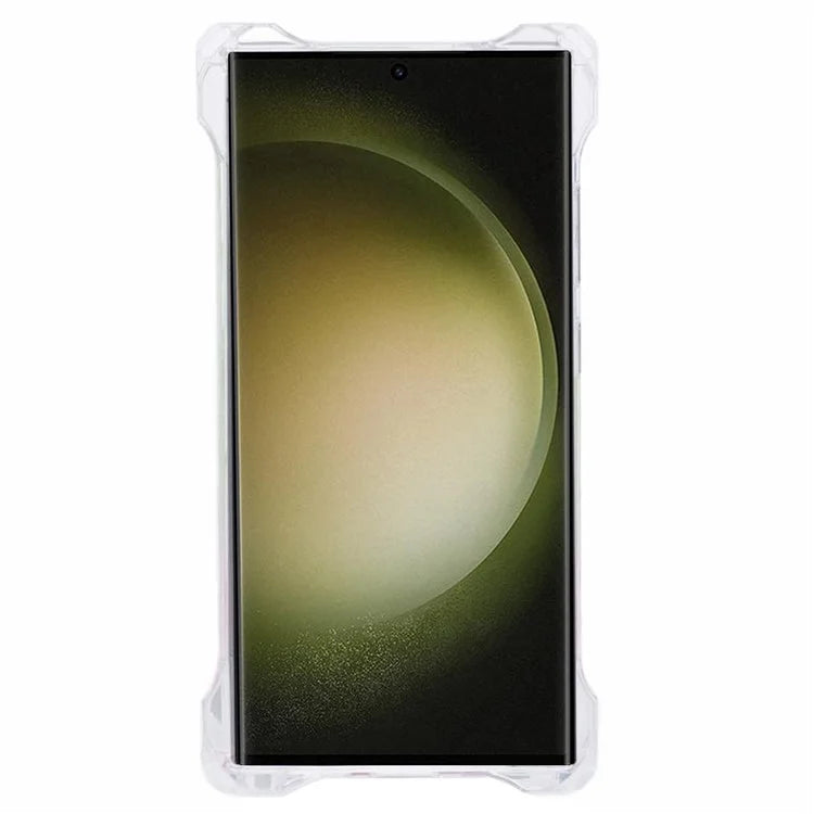 For Samsung Galaxy S22 Ultra 5G Dual-Color TPU+Acrylic Case Cell Phone Cover