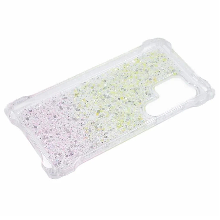 For Samsung Galaxy S22 Ultra 5G Dual-Color TPU+Acrylic Case Cell Phone Cover