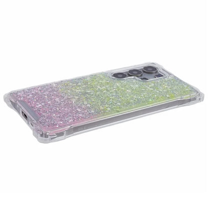 For Samsung Galaxy S22 Ultra 5G Dual-Color TPU+Acrylic Case Cell Phone Cover