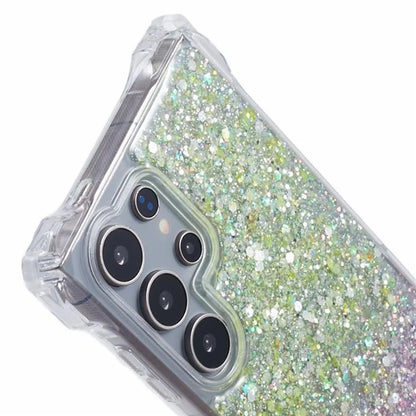 For Samsung Galaxy S22 Ultra 5G Dual-Color TPU+Acrylic Case Cell Phone Cover