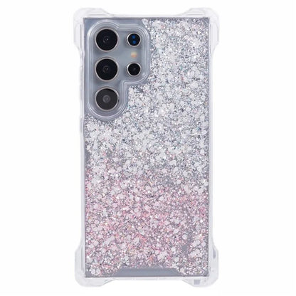 For Samsung Galaxy S22 Ultra 5G Dual-Color TPU+Acrylic Case Cell Phone Cover