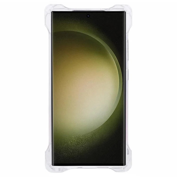 For Samsung Galaxy S22 Ultra 5G Dual-Color TPU+Acrylic Case Cell Phone Cover
