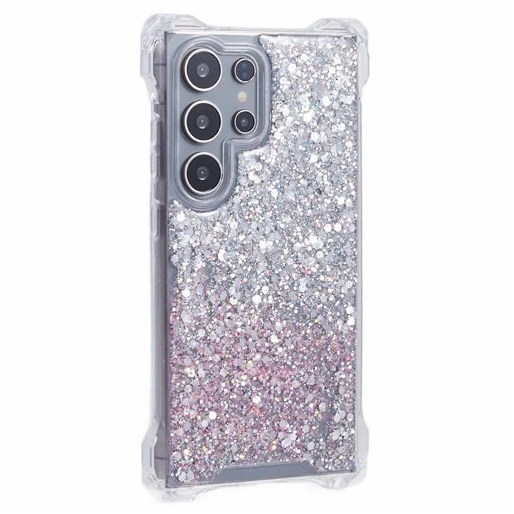 For Samsung Galaxy S22 Ultra 5G Dual-Color TPU+Acrylic Case Cell Phone Cover