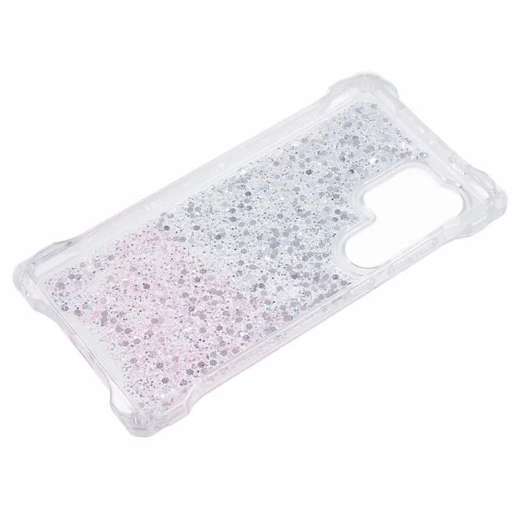 For Samsung Galaxy S22 Ultra 5G Dual-Color TPU+Acrylic Case Cell Phone Cover