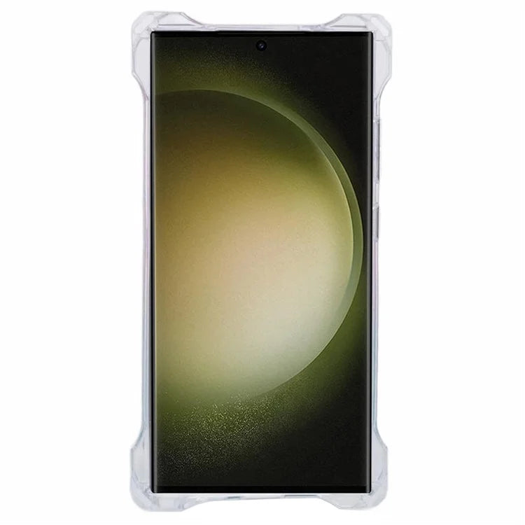 For Samsung Galaxy S22 Ultra 5G Dual-Color TPU+Acrylic Case Cell Phone Cover