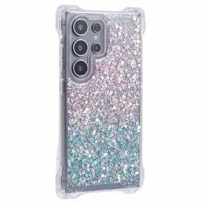 For Samsung Galaxy S22 Ultra 5G Dual-Color TPU+Acrylic Case Cell Phone Cover