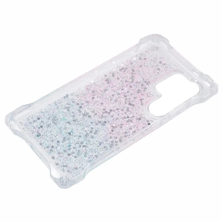 For Samsung Galaxy S22 Ultra 5G Dual-Color TPU+Acrylic Case Cell Phone Cover