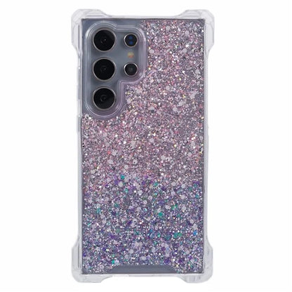 For Samsung Galaxy S22 Ultra 5G Dual-Color TPU+Acrylic Case Cell Phone Cover