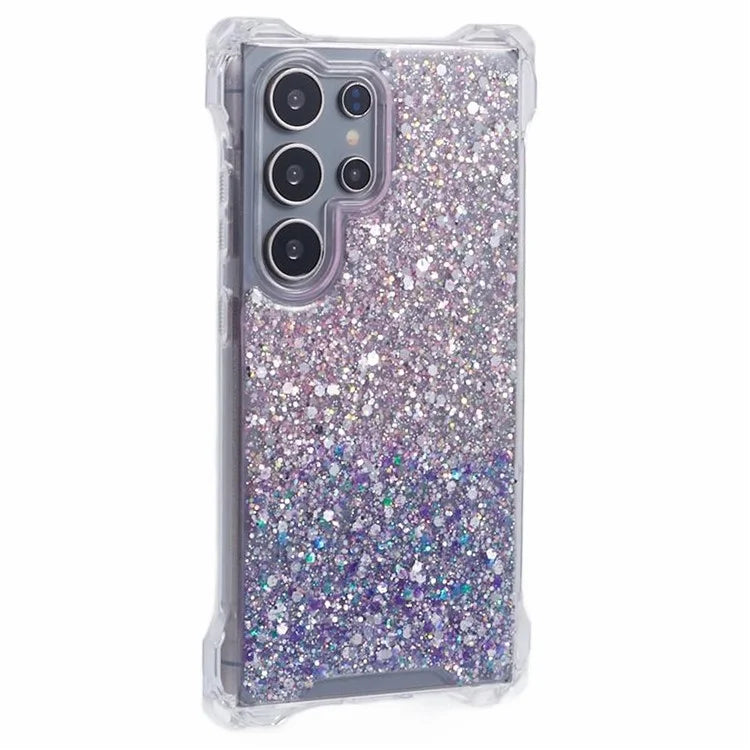 For Samsung Galaxy S22 Ultra 5G Dual-Color TPU+Acrylic Case Cell Phone Cover