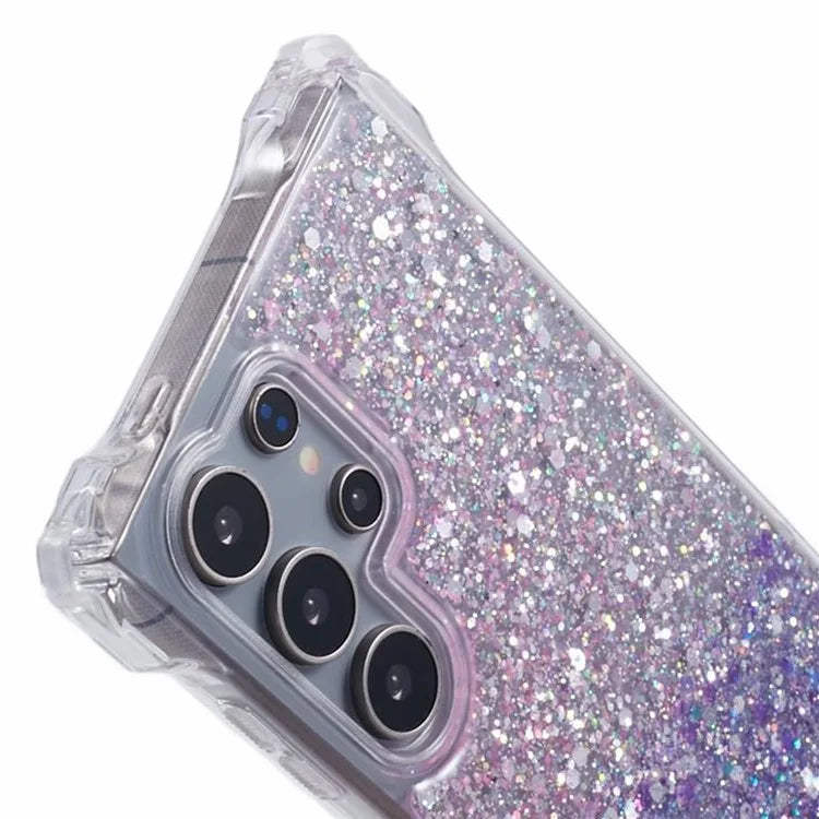 For Samsung Galaxy S22 Ultra 5G Dual-Color TPU+Acrylic Case Cell Phone Cover