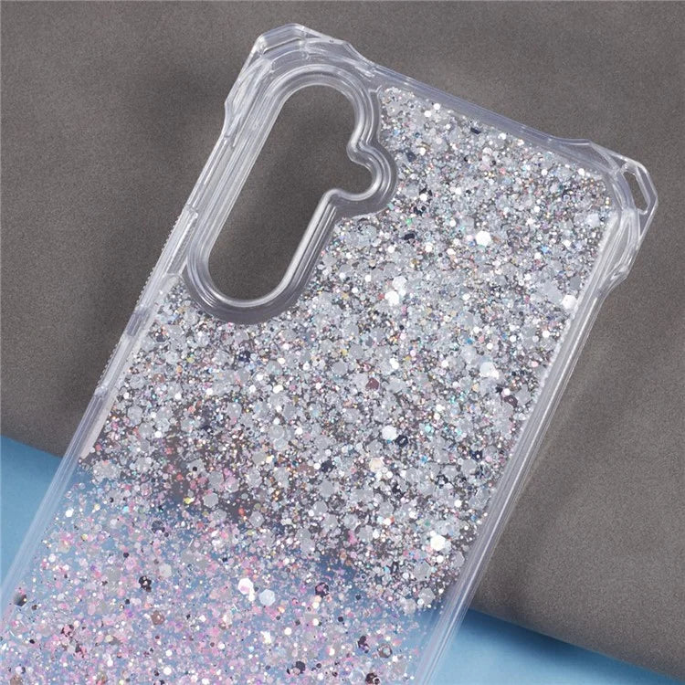 Case for Samsung Galaxy S24 TPU+Acrylic Dual-Color Cell Phone Back Protector Cover