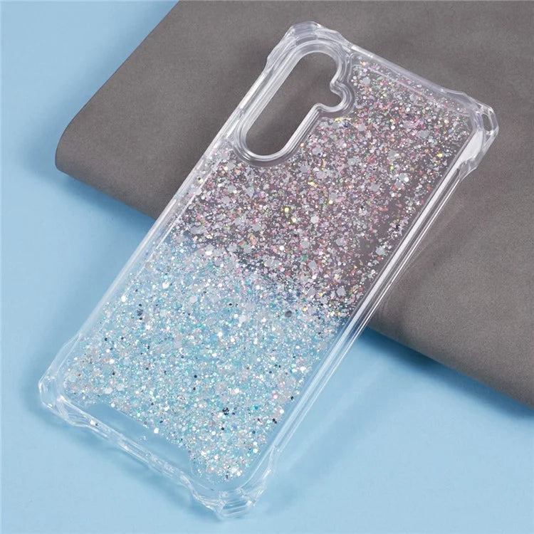 Case for Samsung Galaxy S24 TPU+Acrylic Dual-Color Cell Phone Back Protector Cover