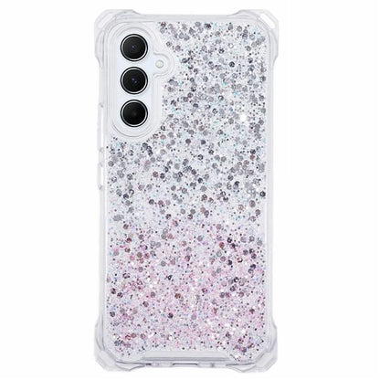 For Samsung Galaxy S24+ Case TPU+Acrylic Gradient 4 Corner Anti-fall Phone Cover