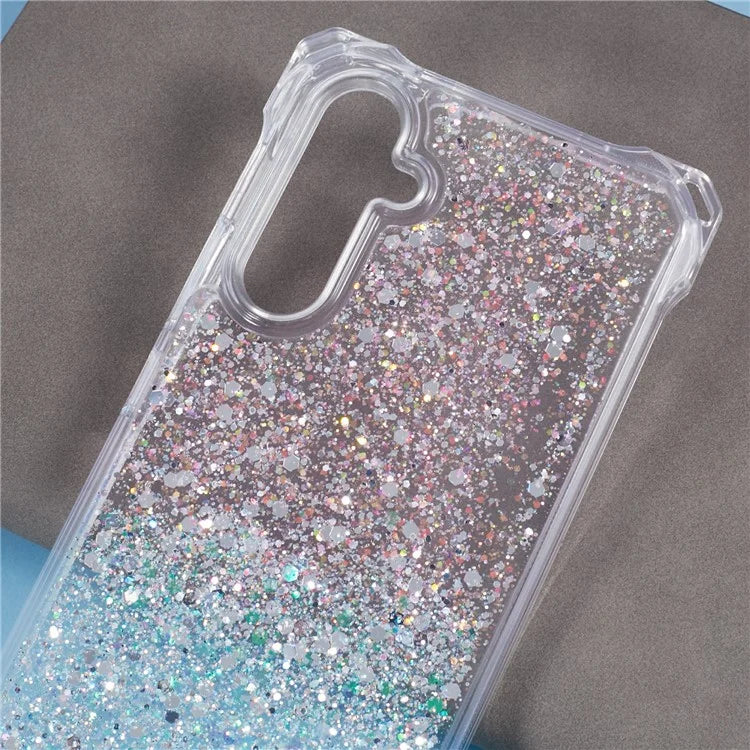 For Samsung Galaxy A13 5G Wholesale Phone Cases TPU+Acrylic Anti-drop Dual Color Cover with Strap