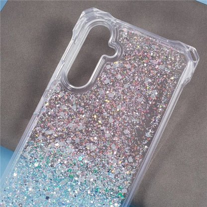 For Samsung Galaxy A13 5G Wholesale Phone Cases TPU+Acrylic Anti-drop Dual Color Cover with Strap
