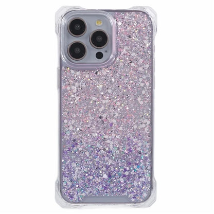 For iPhone 14 Pro Max Cover TPU+Acrylic Phone Shell Dual-Color Gradient Design
