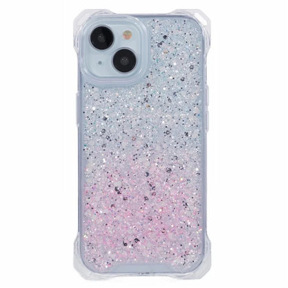 For iPhone 13 Shockproof Cover TPU+Acrylic Dual-Color Gradient Phone Case