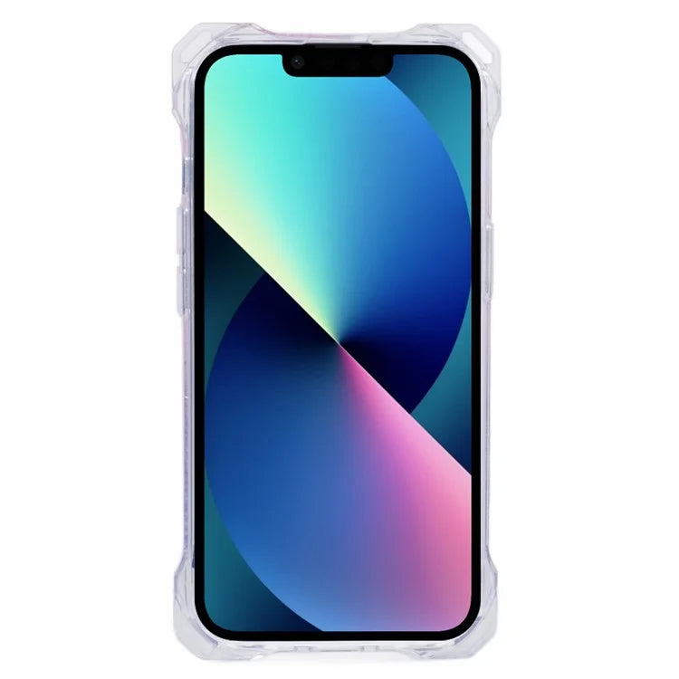 For iPhone 13 mini 5.4 inch Case Gradient TPU+Acrylic Shockproof Phone Cover