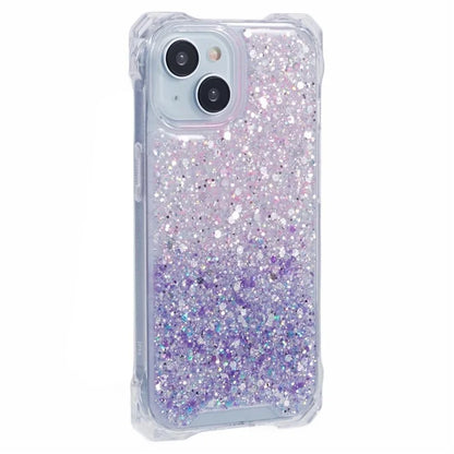 For iPhone 13 mini 5.4 inch Case Gradient TPU+Acrylic Shockproof Phone Cover