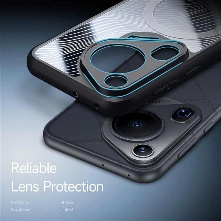 DUX DUCIS Aimo Series for Huawei Pura 70 Ultra Case Drop Protection TPU+PC Magnetic Phone Cover (REACH Certification)