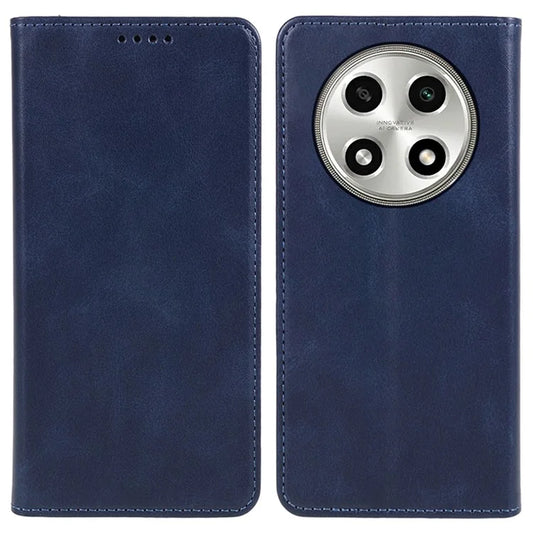 For Oppo A2 Pro 5G Case Calf Texture Leather Wallet Magnetic Auto Closing Phone Cover