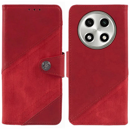 For Oppo A2 Pro 5G Case Splicing PU Leather Folio Flip Wallet Phone Cover