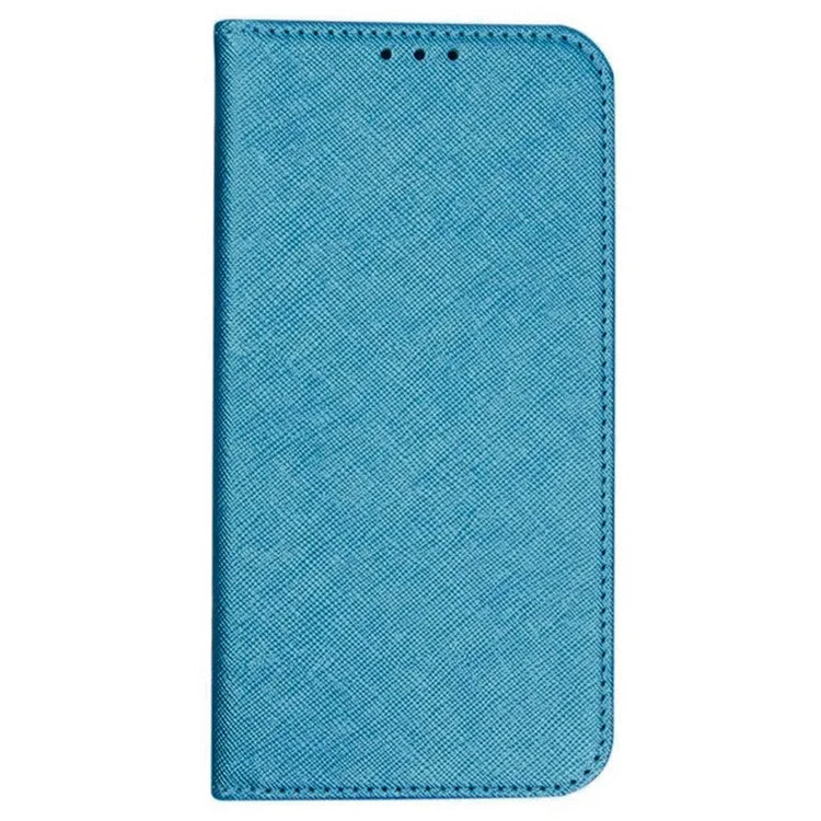 For Oppo A2 Pro 5G Case Cross Texture Magnetic Closing Wallet Leather Cover