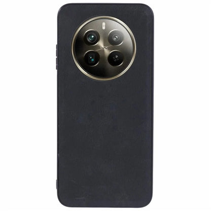 For Realme 12 Pro 5G / 12 Pro+ 5G Case Retro Leather+PC+TPU Drop-proof Phone Cover