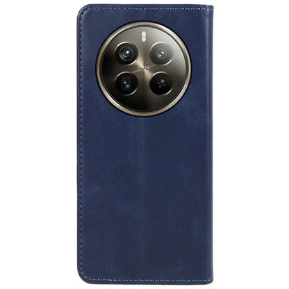 For Realme 12 Pro 5G / 12 Pro+ 5G Case Magnetic Closing PU Leather Flip Phone Cover
