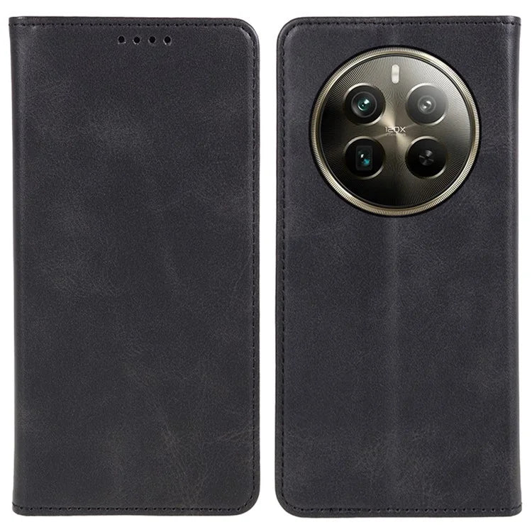For Realme 12 Pro 5G / 12 Pro+ 5G Case Magnetic Closing PU Leather Flip Phone Cover
