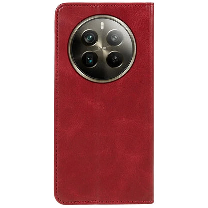 For Realme 12 Pro 5G / 12 Pro+ 5G Case Magnetic Closing PU Leather Flip Phone Cover