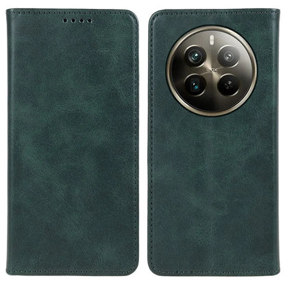 For Realme 12 Pro 5G / 12 Pro+ 5G Case Magnetic Closing PU Leather Flip Phone Cover