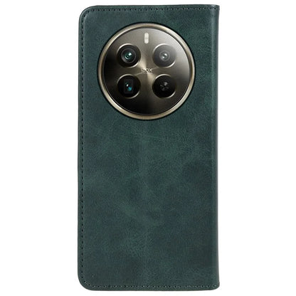 For Realme 12 Pro 5G / 12 Pro+ 5G Case Magnetic Closing PU Leather Flip Phone Cover