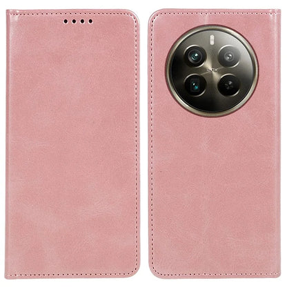 For Realme 12 Pro 5G / 12 Pro+ 5G Case Magnetic Closing PU Leather Flip Phone Cover