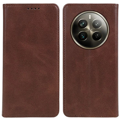 For Realme 12 Pro 5G / 12 Pro+ 5G Case Magnetic Closing PU Leather Flip Phone Cover