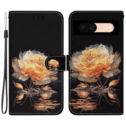For Google Pixel 8a Case Stylish Pattern Wallet Leather Smartphone Cover