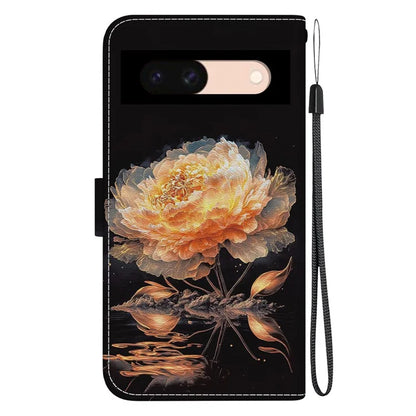 For Google Pixel 8a Case Stylish Pattern Wallet Leather Smartphone Cover