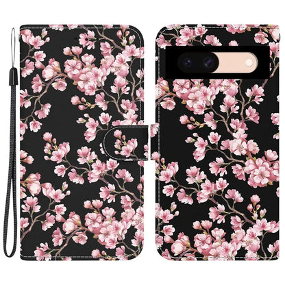 For Google Pixel 8a Case Stylish Pattern Wallet Leather Smartphone Cover