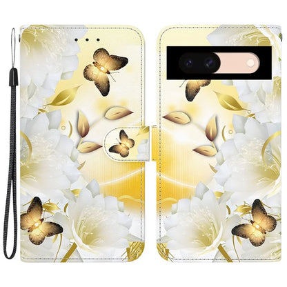 For Google Pixel 8a Case Stylish Pattern Wallet Leather Smartphone Cover