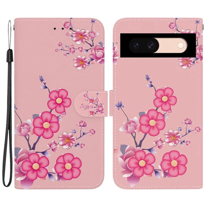 For Google Pixel 8a Case Stylish Pattern Wallet Leather Smartphone Cover