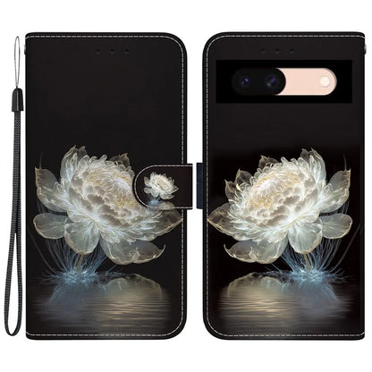 For Google Pixel 8a Case Stylish Pattern Wallet Leather Smartphone Cover